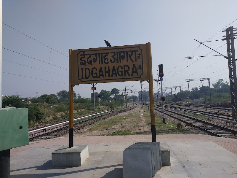 Idgah railway station — Transportation in Agra